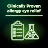 Visine is a clinically proven allergy eye relief