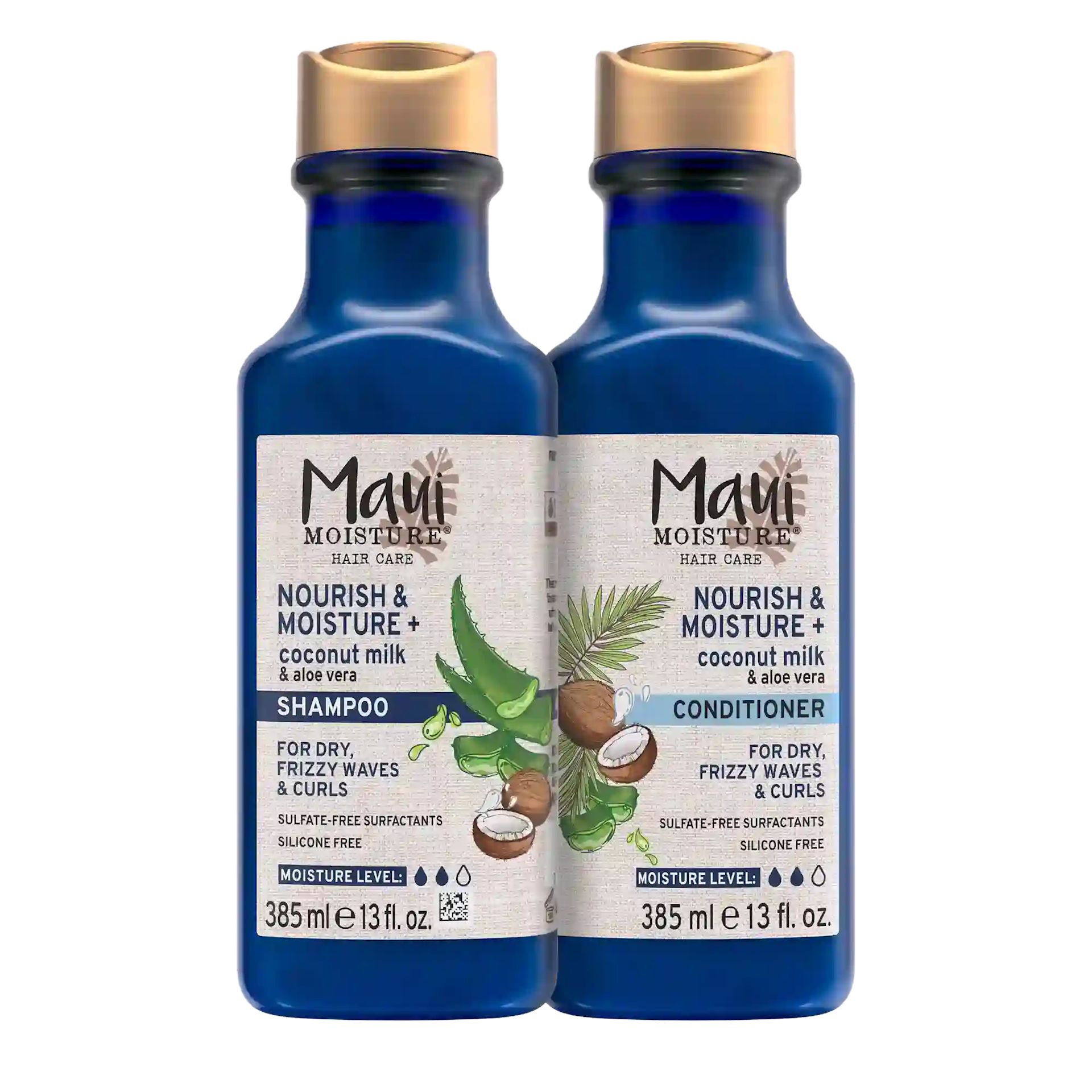 Maui Moisture® Coconut Milk Shampoo Conditioner Bundle front of pack