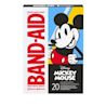 BAND-AID(R) Brand Vintage Mickey and Minnie Mouse Bandages, 20ct Front of Pack