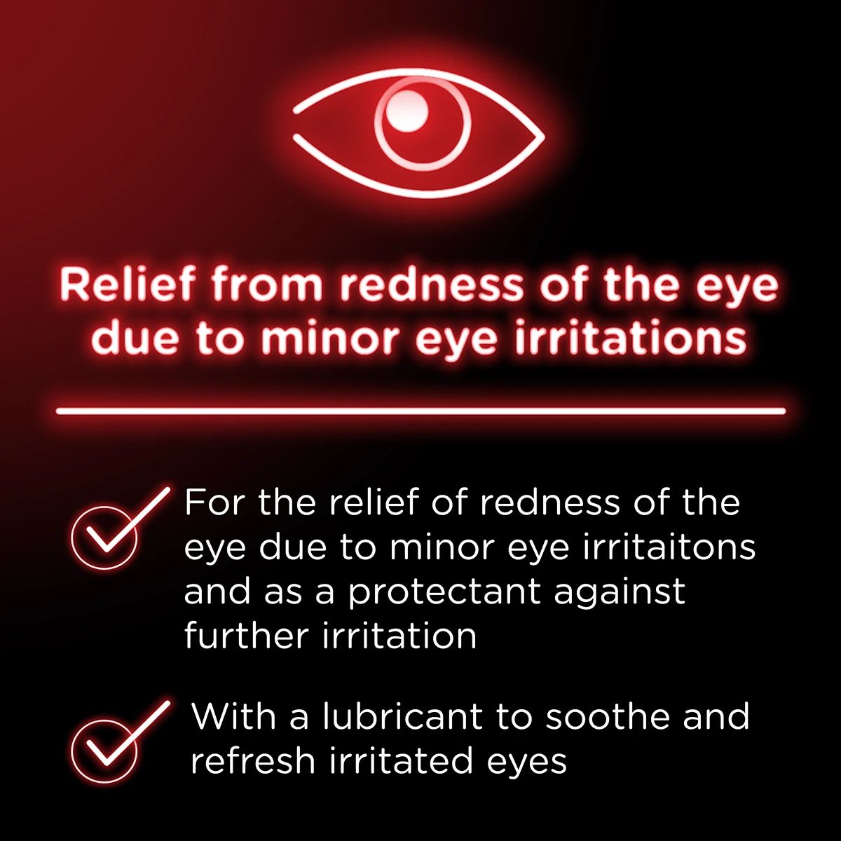 Visine Red Eye Hydrating Comfort eye drops relieve redness of the eye due to minor eye irritations