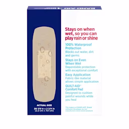 BAND-AID® BRAND WATER BLOCK® FLEX Waterproof ADHESIVE BANDAGES image 3
