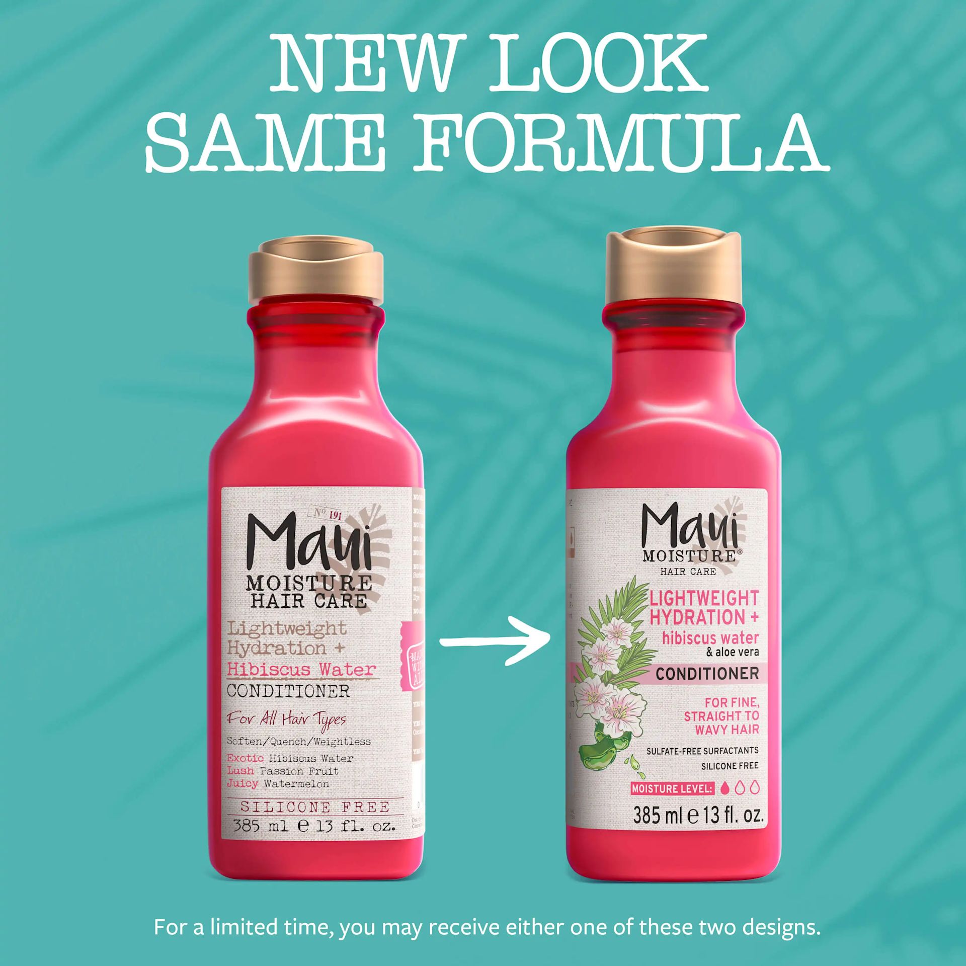 Lightweight Hydration + Hibiscus Water Conditioner