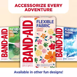 Accessorize every adventure, available in two other fun designs