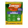 Product pack shot of ZYRTEC® Allergy Relief Chewables