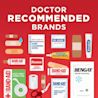 Each first Aid Kit is full of doctor-recommended brands, including Band-Aid, Tylenol, & Neosporin