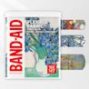 3 sizes of BAND-AID® Brand Adhesive Bandages, Paintings by Monet, Redon & Van Gogh, Assorted 50 ct
