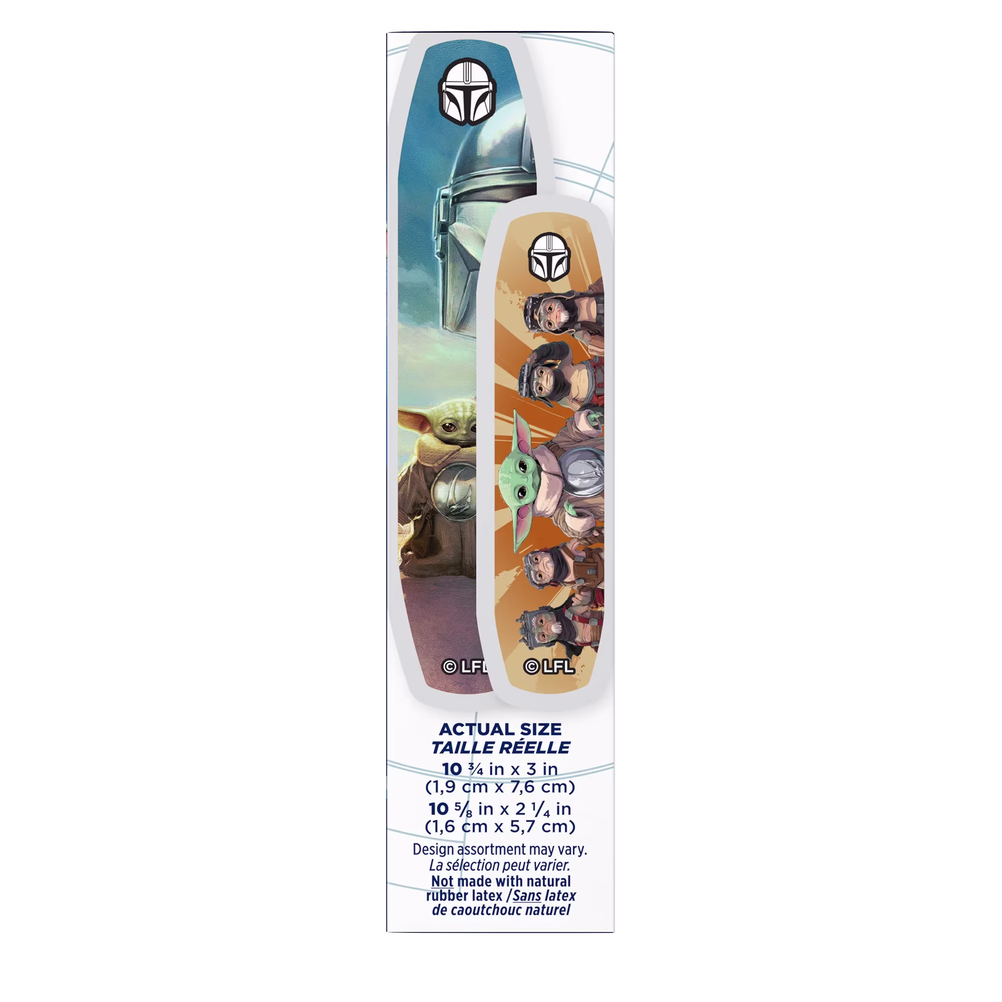 Side Pack shot of BAND-AID® Brand Adhesive Bandages STAR WARS: THE MANDALORIAN AND GROGU™ 20ct