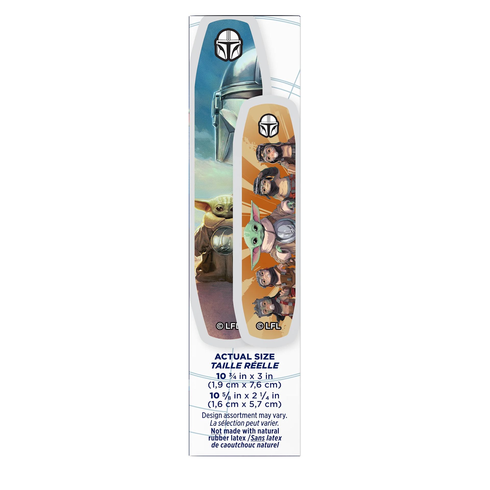 Side Pack shot of BAND-AID® Brand Adhesive Bandages STAR WARS: THE MANDALORIAN AND GROGU™ 20ct