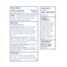 VISINE® Dry Eye Relief Tired Eye Lubricating Eye Drops front drug facts package