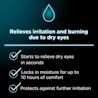 Visine Dry Eye Relief All Day Comfort eye drops relieve irritation and burning due to dry eyes
