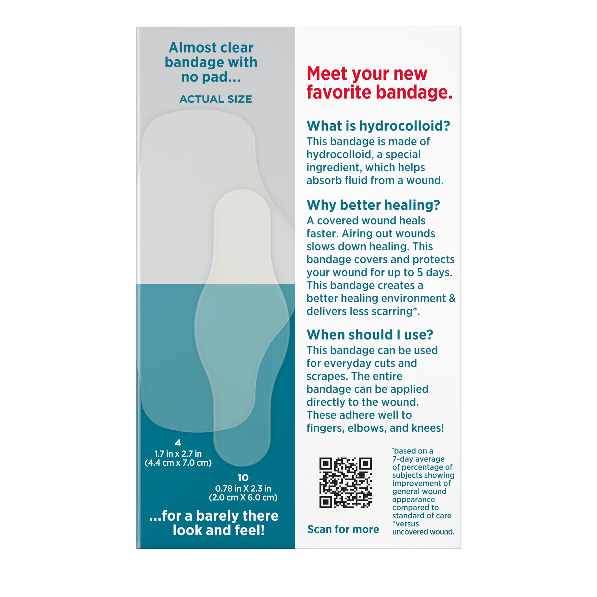 BAND-AID® Brand PRO HEAL® Adhesive Bandages 5 Day Protect