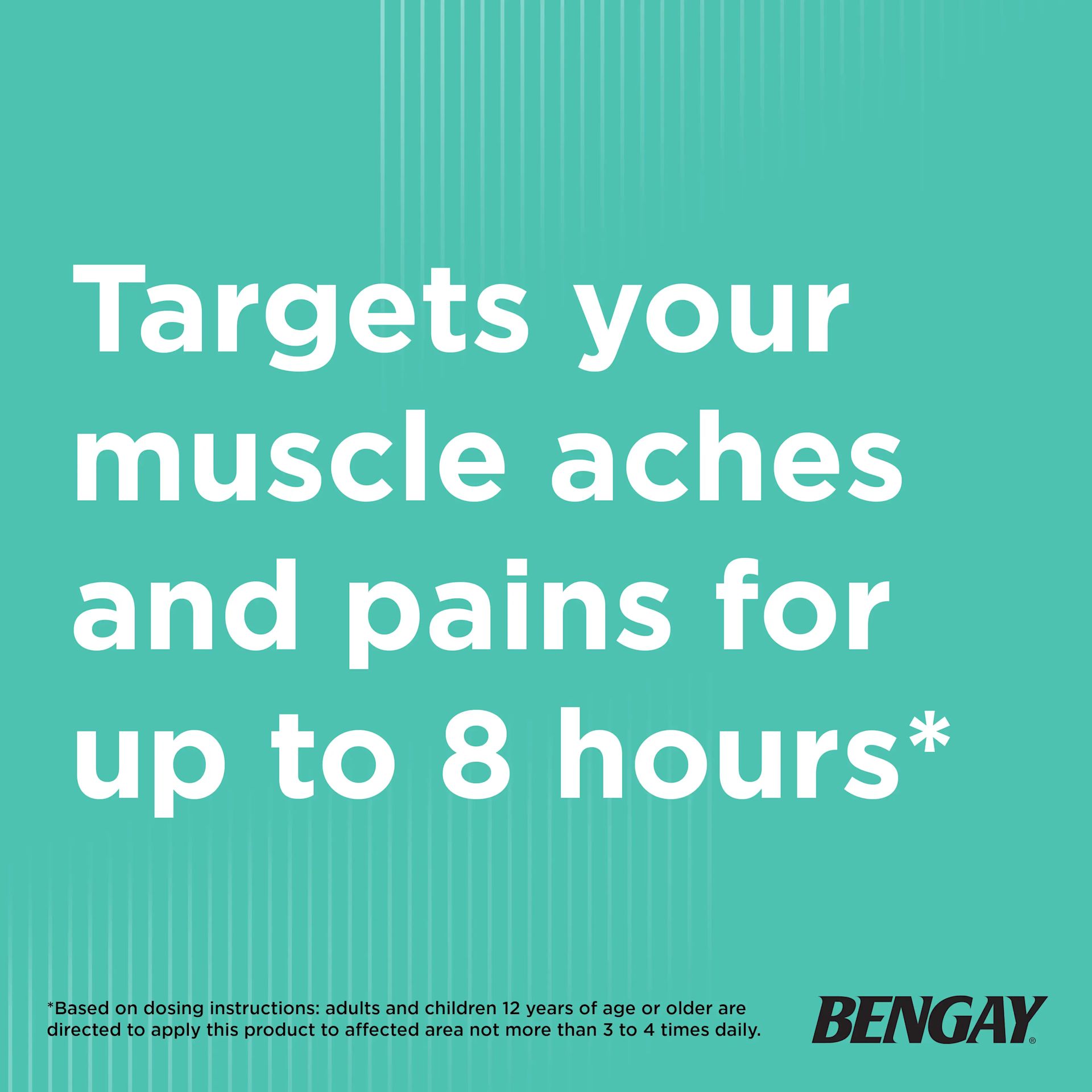 BENGAY® 4% Lidocaine Pain Relieving Cream in Tropical Jasmine