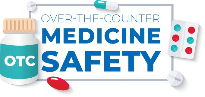 over the counter medicine safety logo