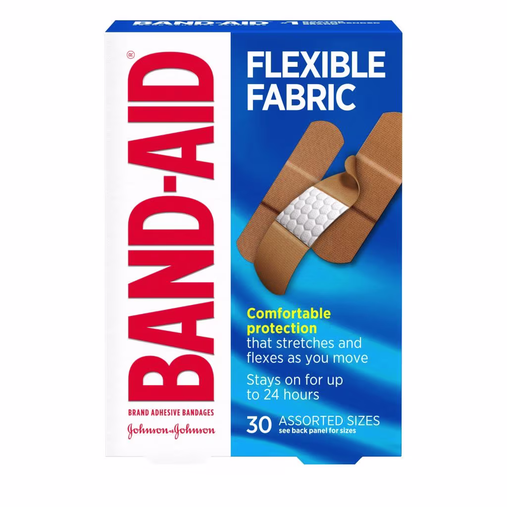 BAND-AID® Brand Flexible Fabric Bandages image 1