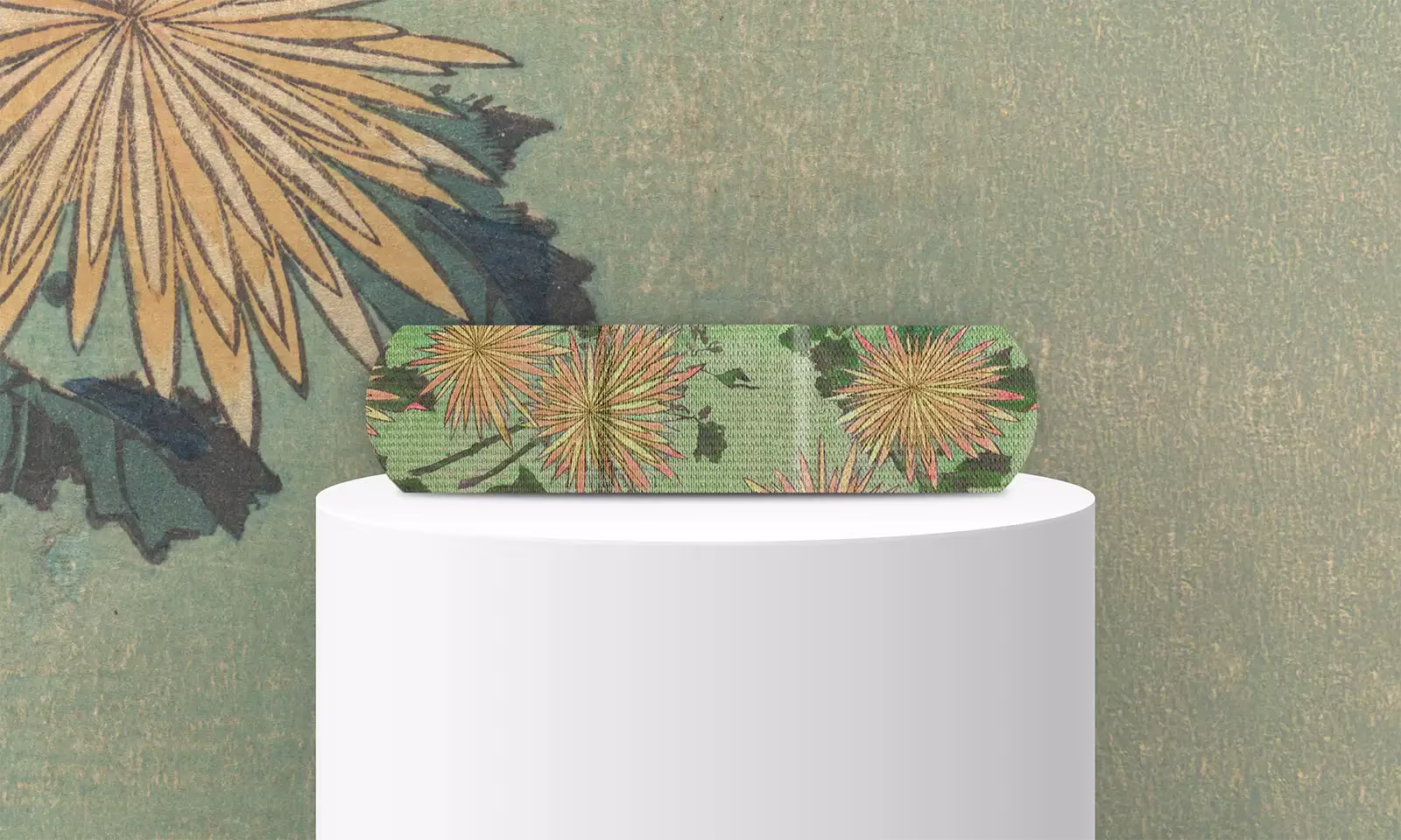 Met x BAND-AID®: Exclusive Art-Inspired First Aid Collection - Chrysanthemum