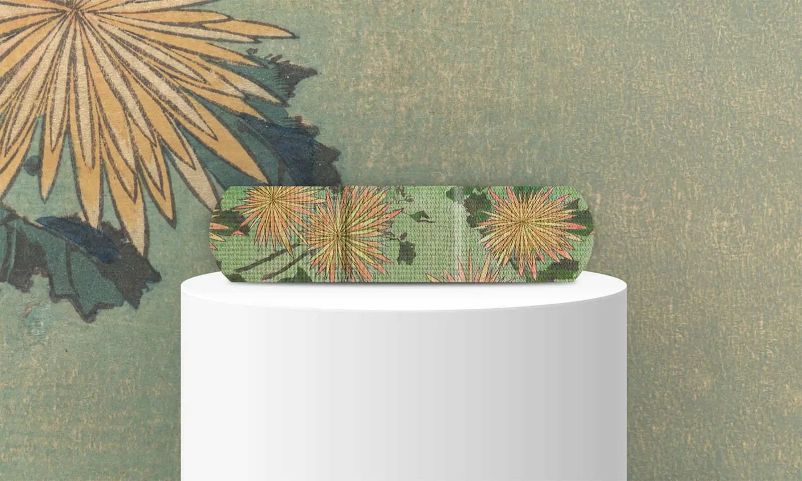 Met x BAND-AID®: Exclusive Art-Inspired First Aid Collection - Chrysanthemum