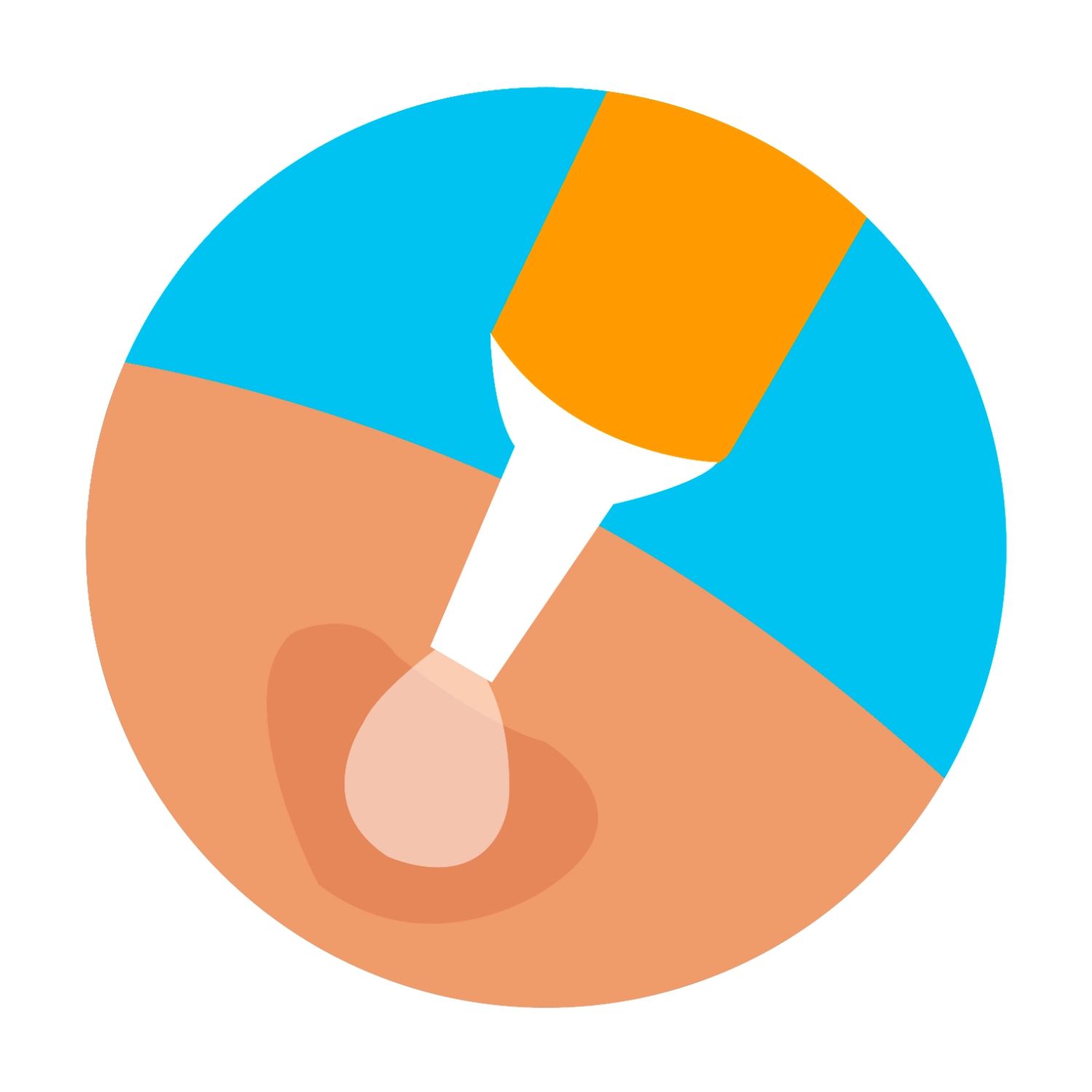 Illustration of a hand applying antibiotic ointment from a yellow tube to prevent skin infection.