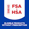 BAND-AID® Brand FSA+HSA Eligible products, without prescription