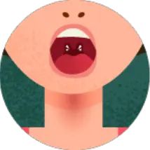 Itchy throat
