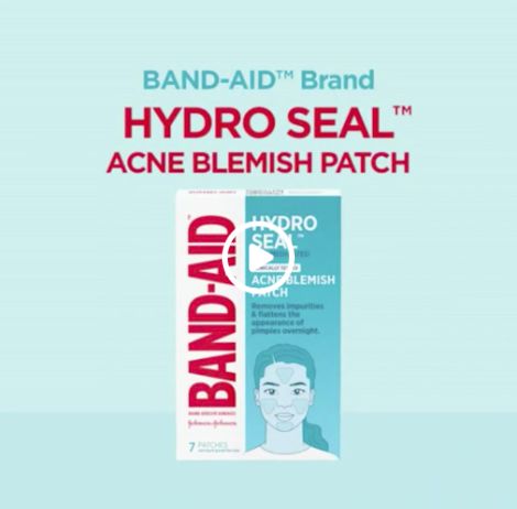 How to Use BAND-AID® Brand HYDRO SEAL® Acne Blemish Patches