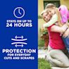 Stays on up to 24 hours, protection for everyday cuts and scrapes