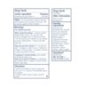 VISINE® Dry Eye Relief Lubricant Eye Drops, Moisturizing Eye Drops for Irritated Eyes 1/2 Fl. Oz package drug facts