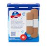 BAND-AID ® Brand Flexible Fabric Adhesive Bandages in a collectable Jingle Anniversary metal tin back of package