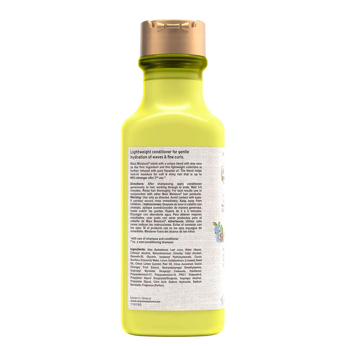 Lightweight Curls + Flaxseed Conditioner
