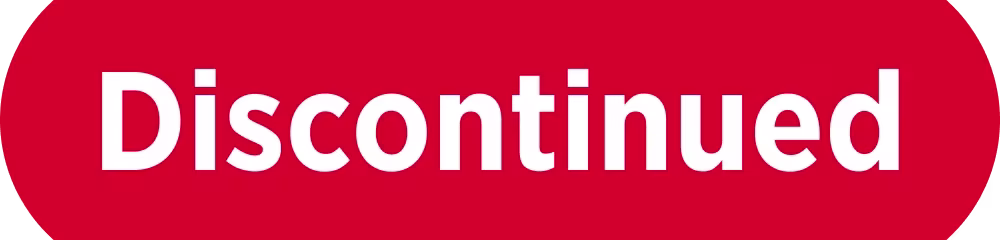 Discontinued Badge