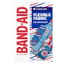 Front pack shot of BAND-AID® Brand Flexible Fabric Stars n Stripes Tin 100ct