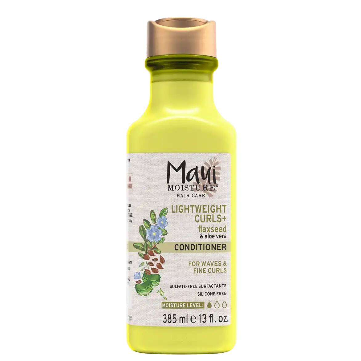 トリートメント miii Lightweight Curls + Flaxseed Conditioner - Maui Moisture