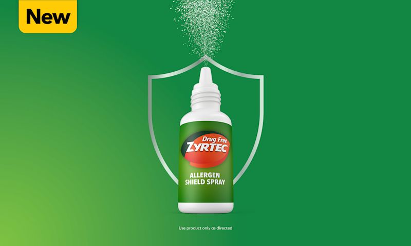 Zyrtec allegen shield spray