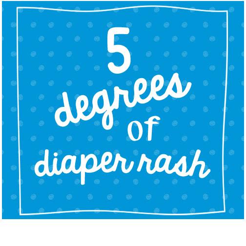 5 Degrees of Diaper Rash