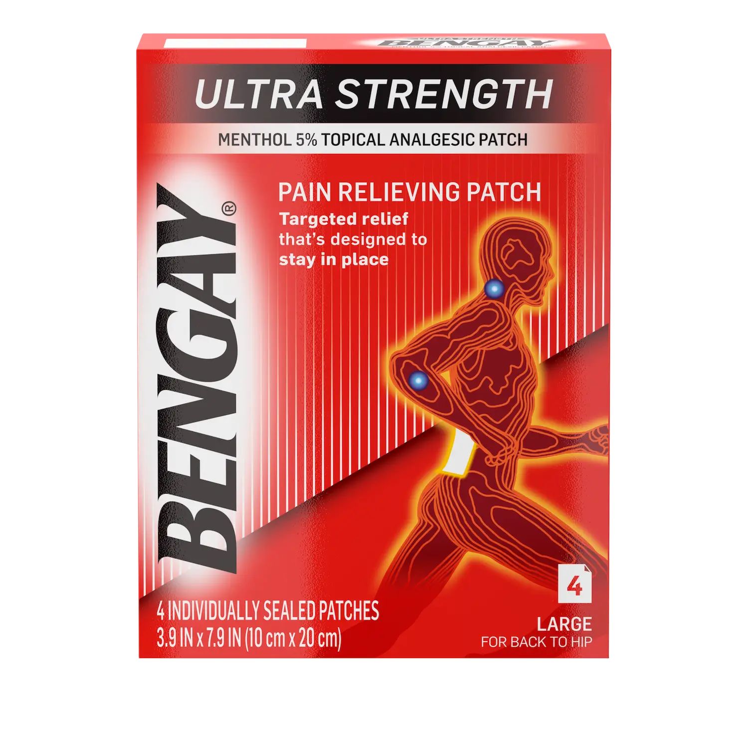 Ultra Strength Pain Relieving Patch