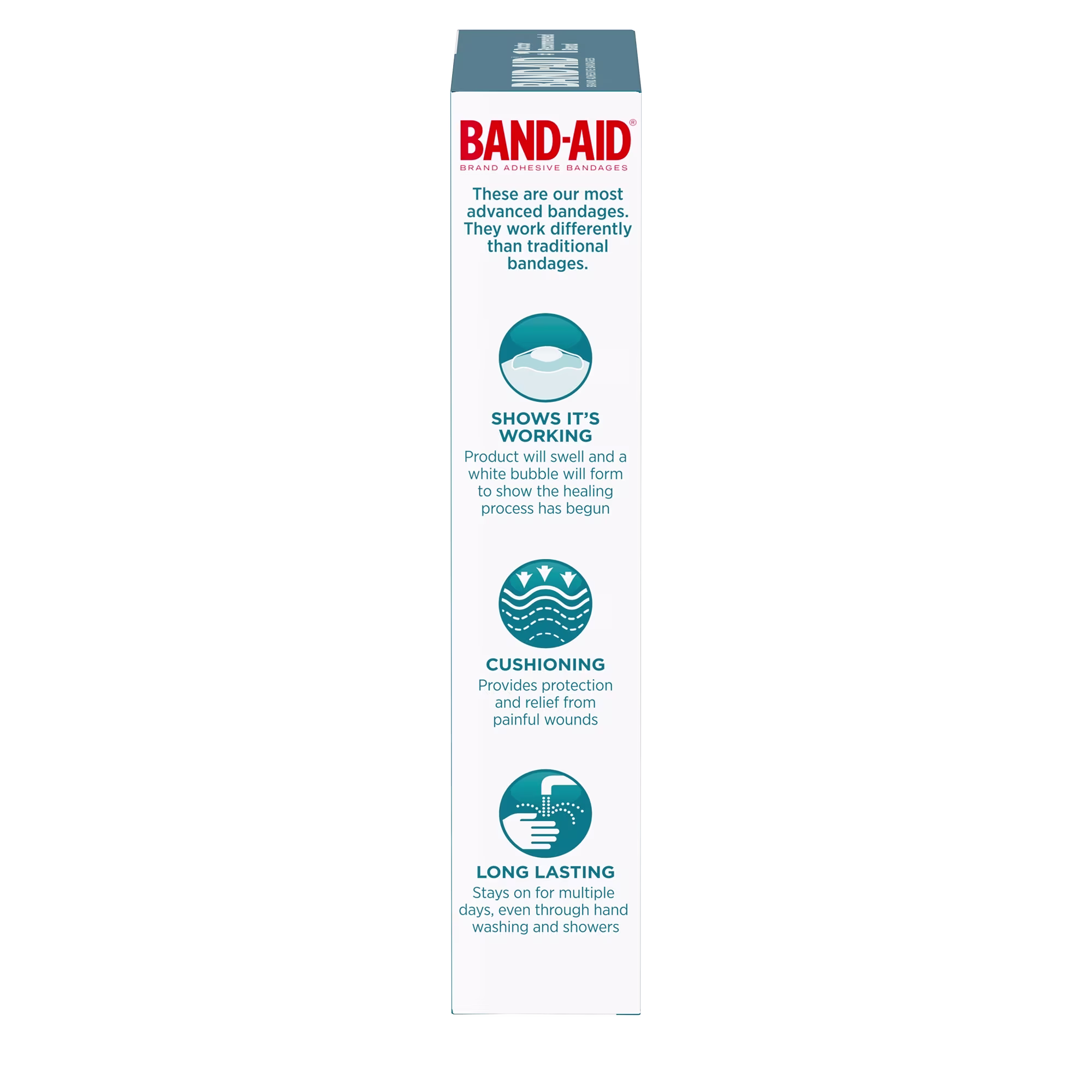 How To pack shot for BAND-AID® Brand HYDRO SEAL® All Purpose Hydrocolloid Bandages