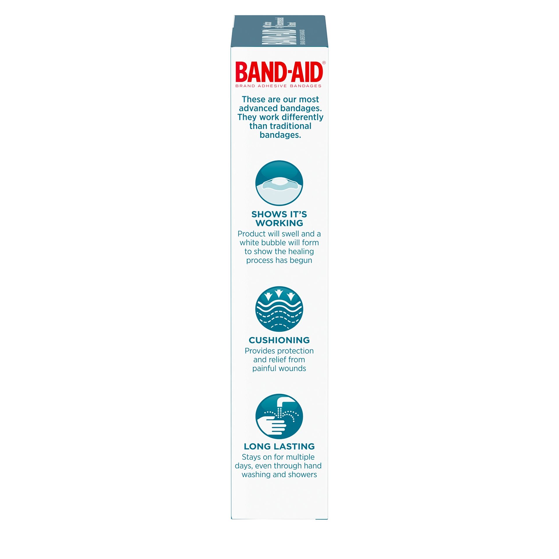 How To pack shot for BAND-AID® Brand HYDRO SEAL® All Purpose Hydrocolloid Bandages