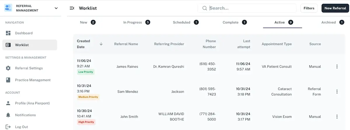 Referral-Manager