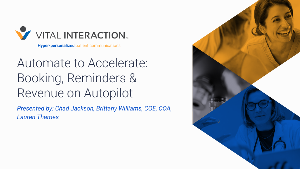 Automate to Accelerate