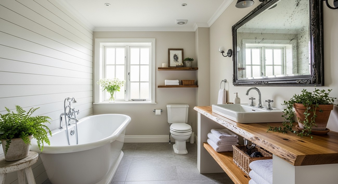 best farmhouse bathroom design