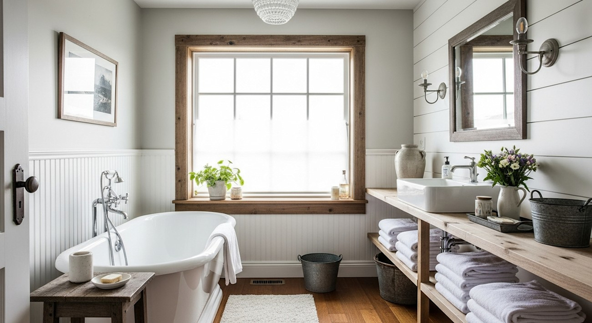 Farmhouse Bathroom Design: Transform Your Space Today