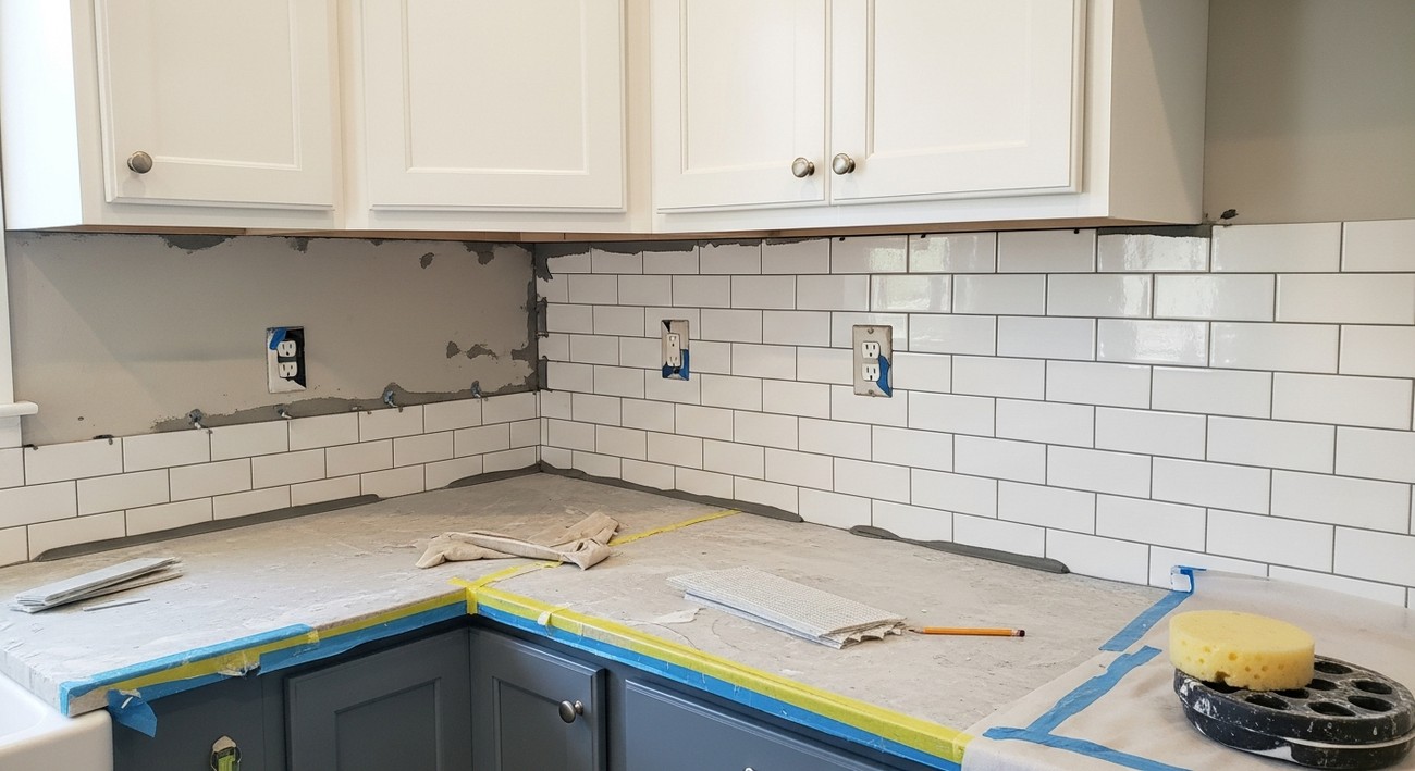 kitchen backsplash install guide photo
