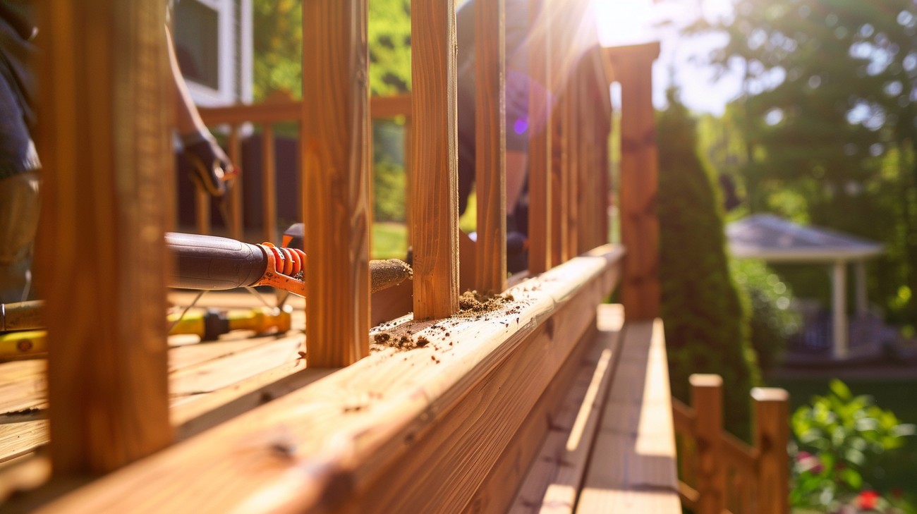 Deck railing installation near you