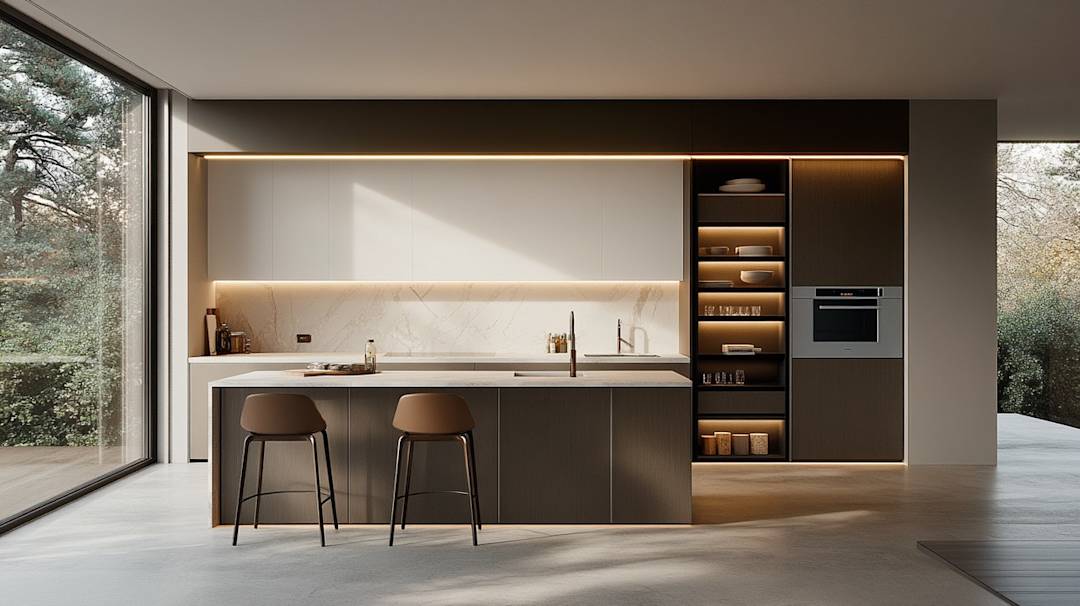 Contemporary European Cabinets: Sophistication for Every Kitchen