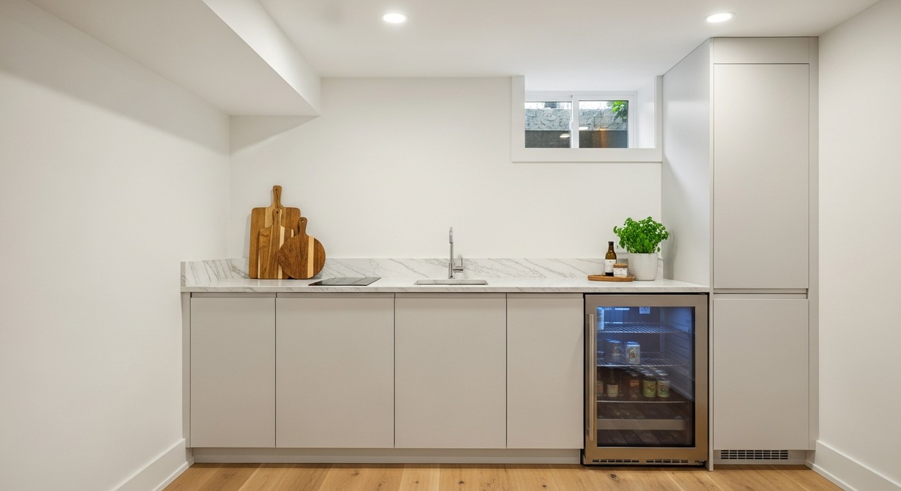 Transform Your Space with a Basement Kitchenette