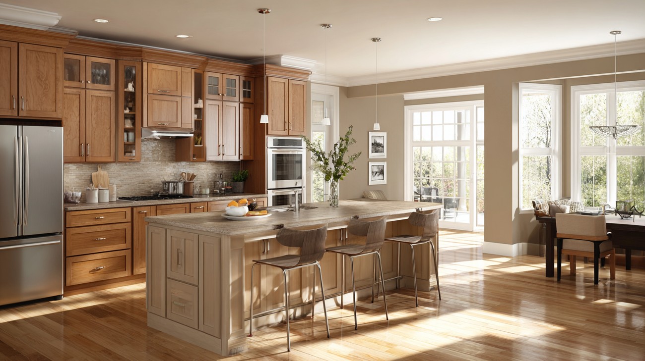 best kitchen cabinet layout photo