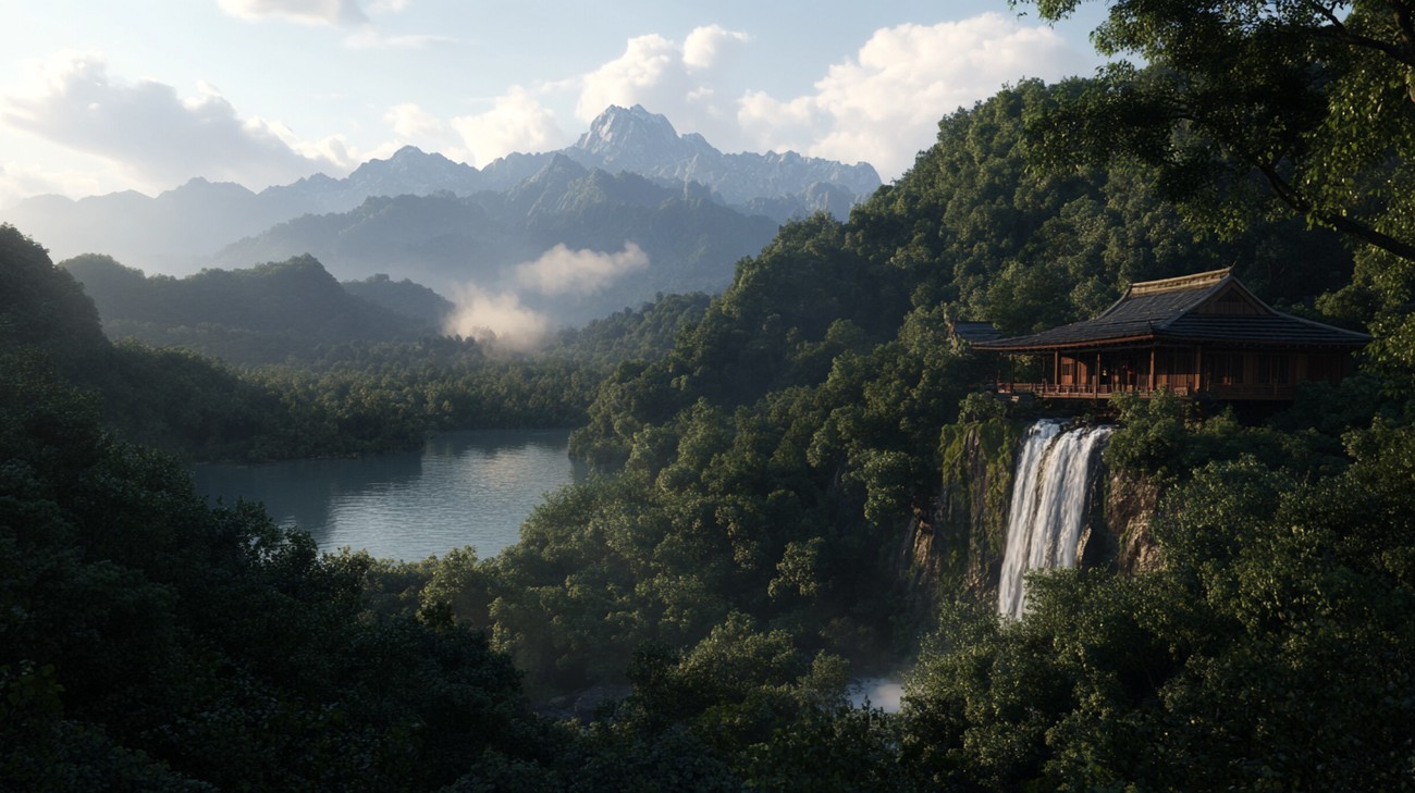 waterfall island near you