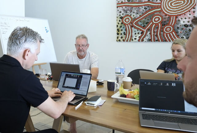 PT Blink team members