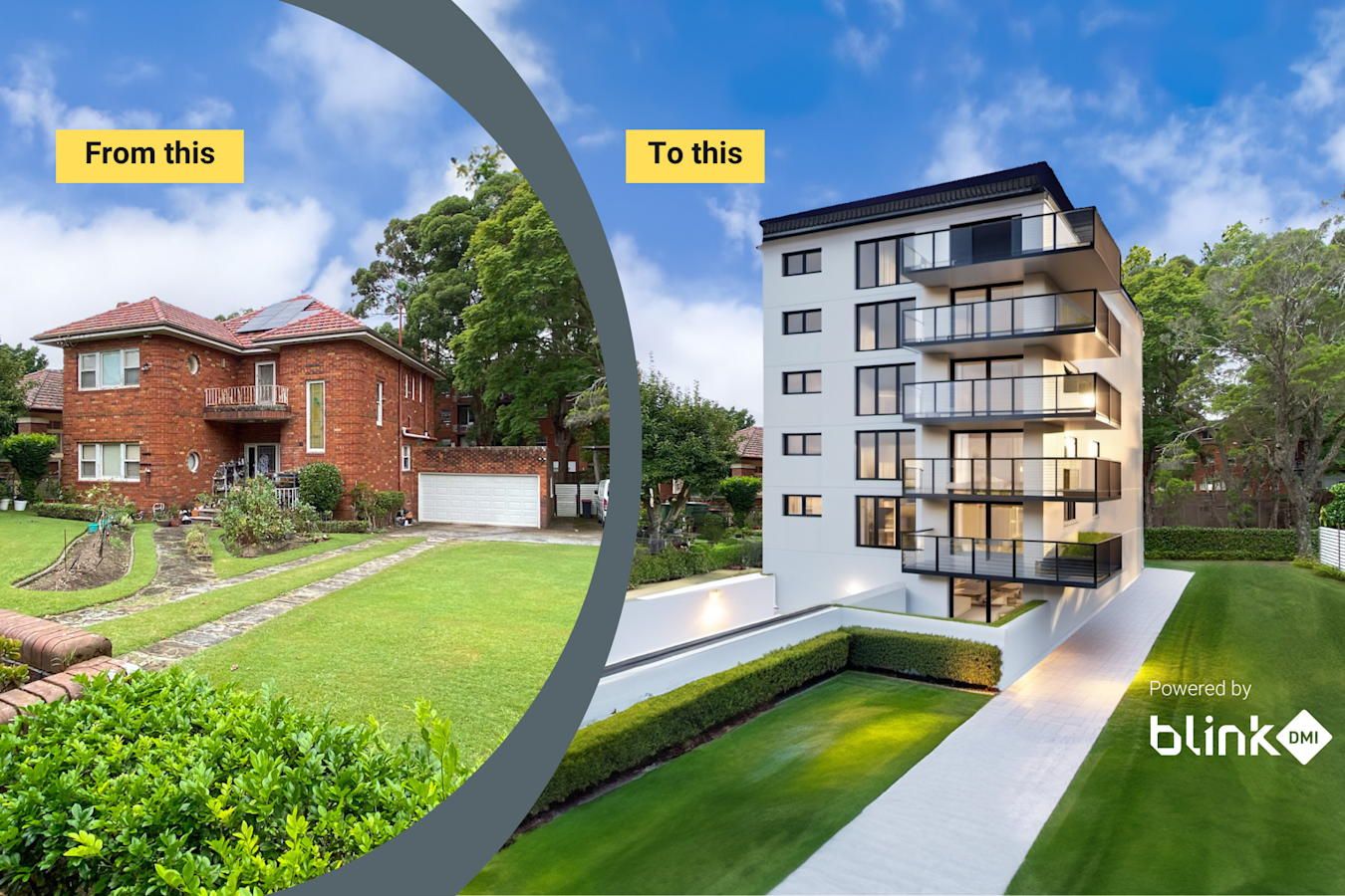 Transport Oriented Development using Blink DMI