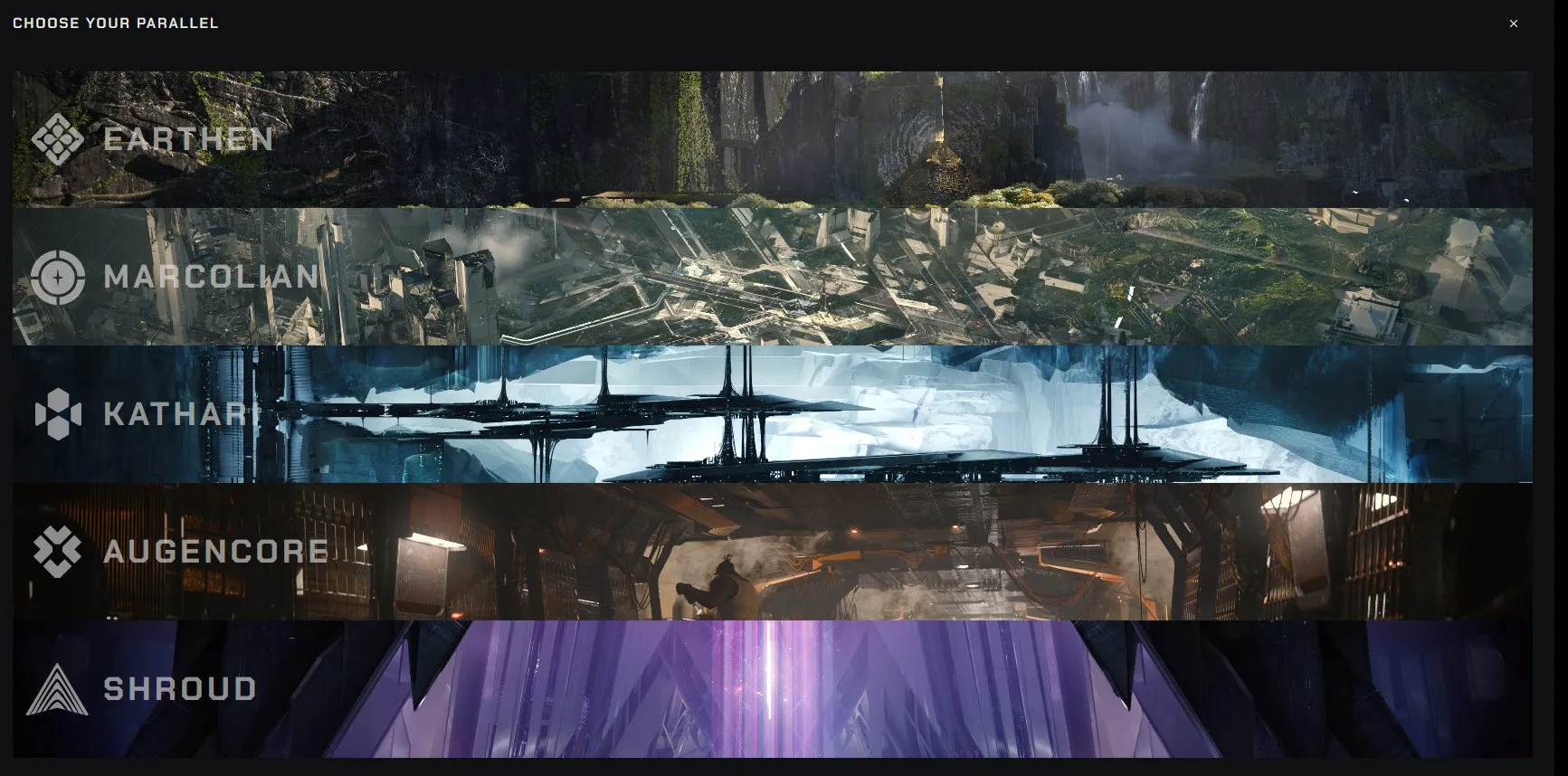 This photo showcases the different parallel universes in Parallel. Each universe has its own unique story, but they are all interconnected in the game.
