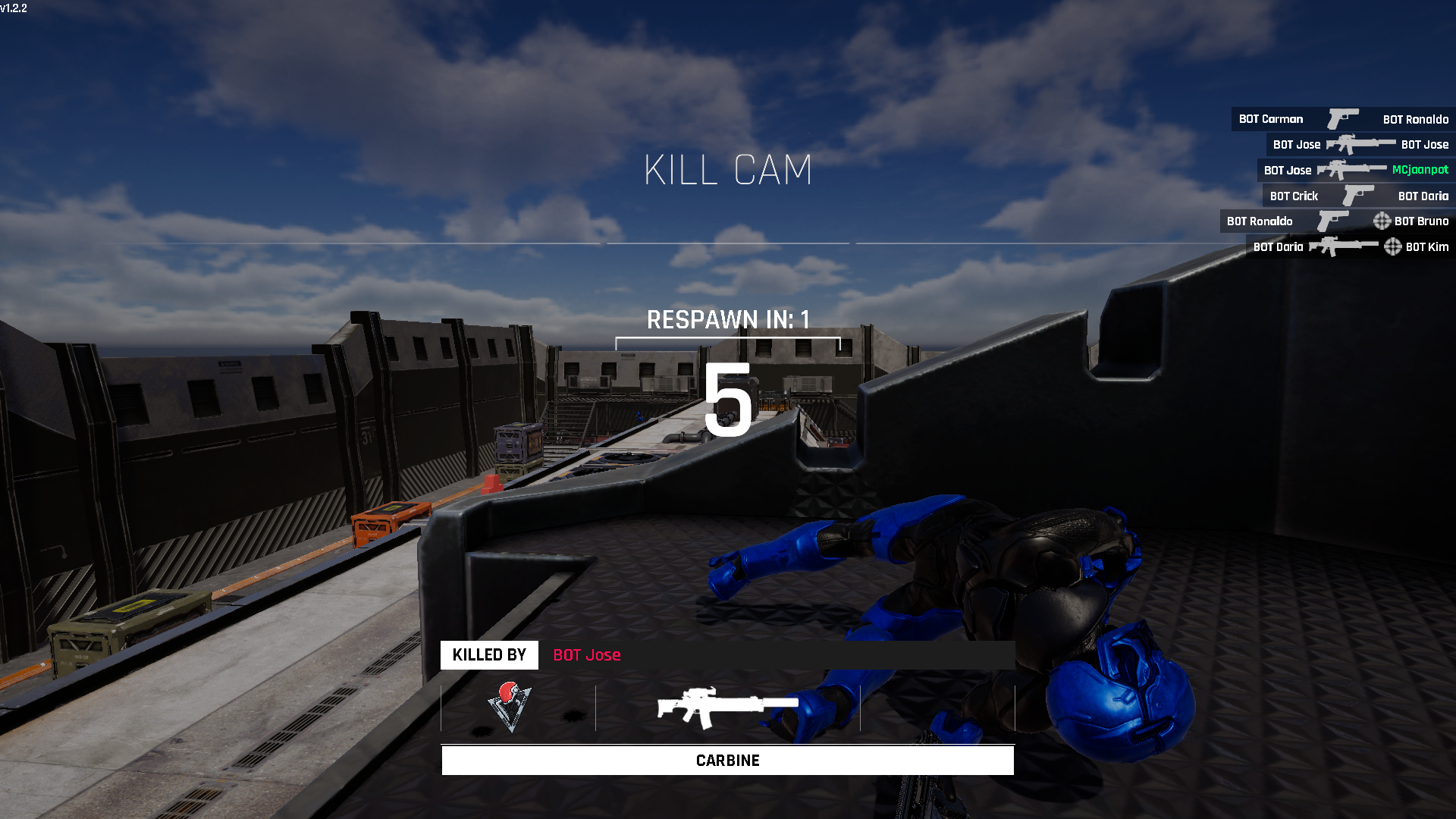 MetaOps Gameplay: Player got killed